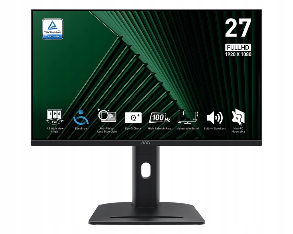 Monitor Msi Pro MP275PG 27" 1920x1080px Ips 100Hz 1 ms