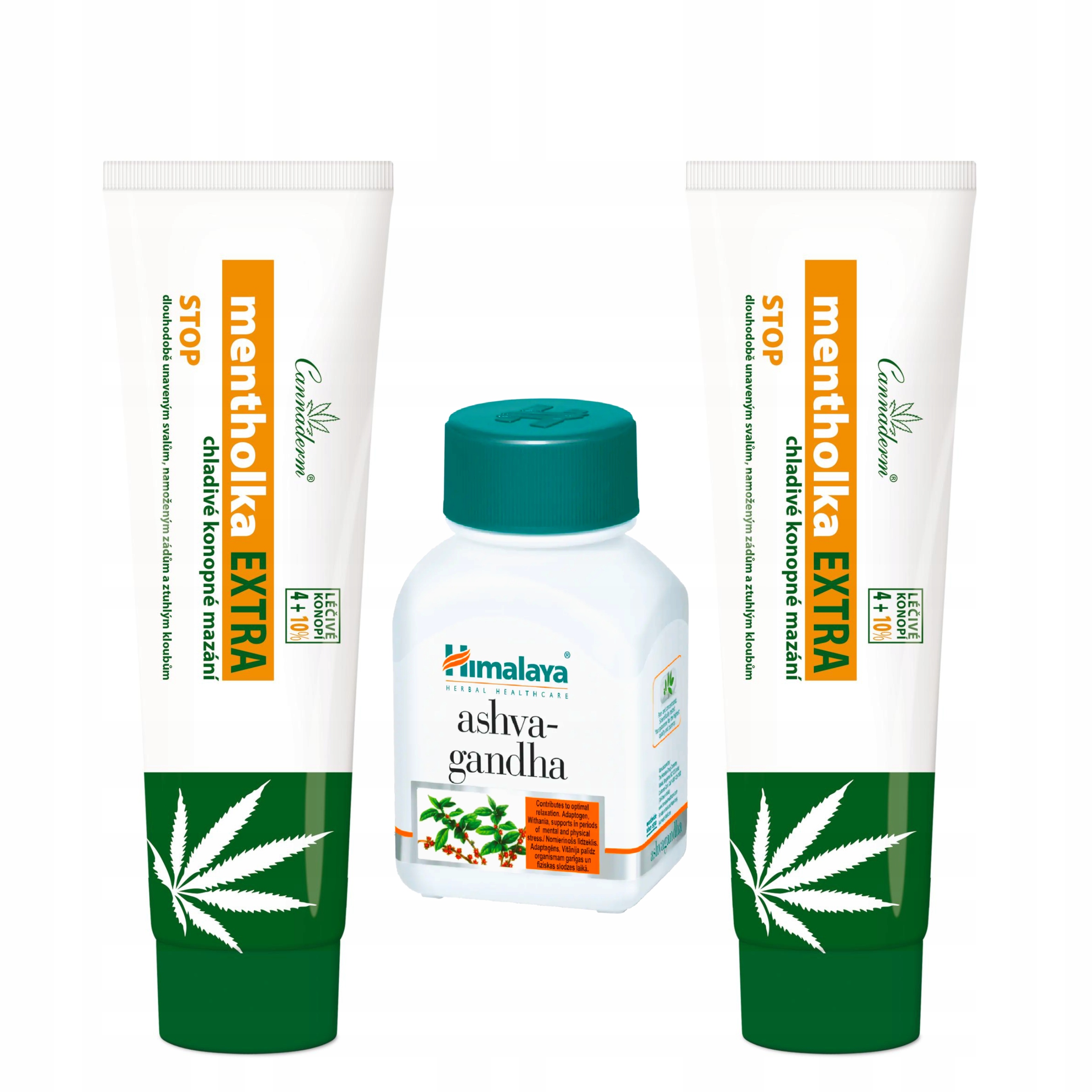 

Cannaderm Dwupak Mentholka Extra x2 żel chłodzący