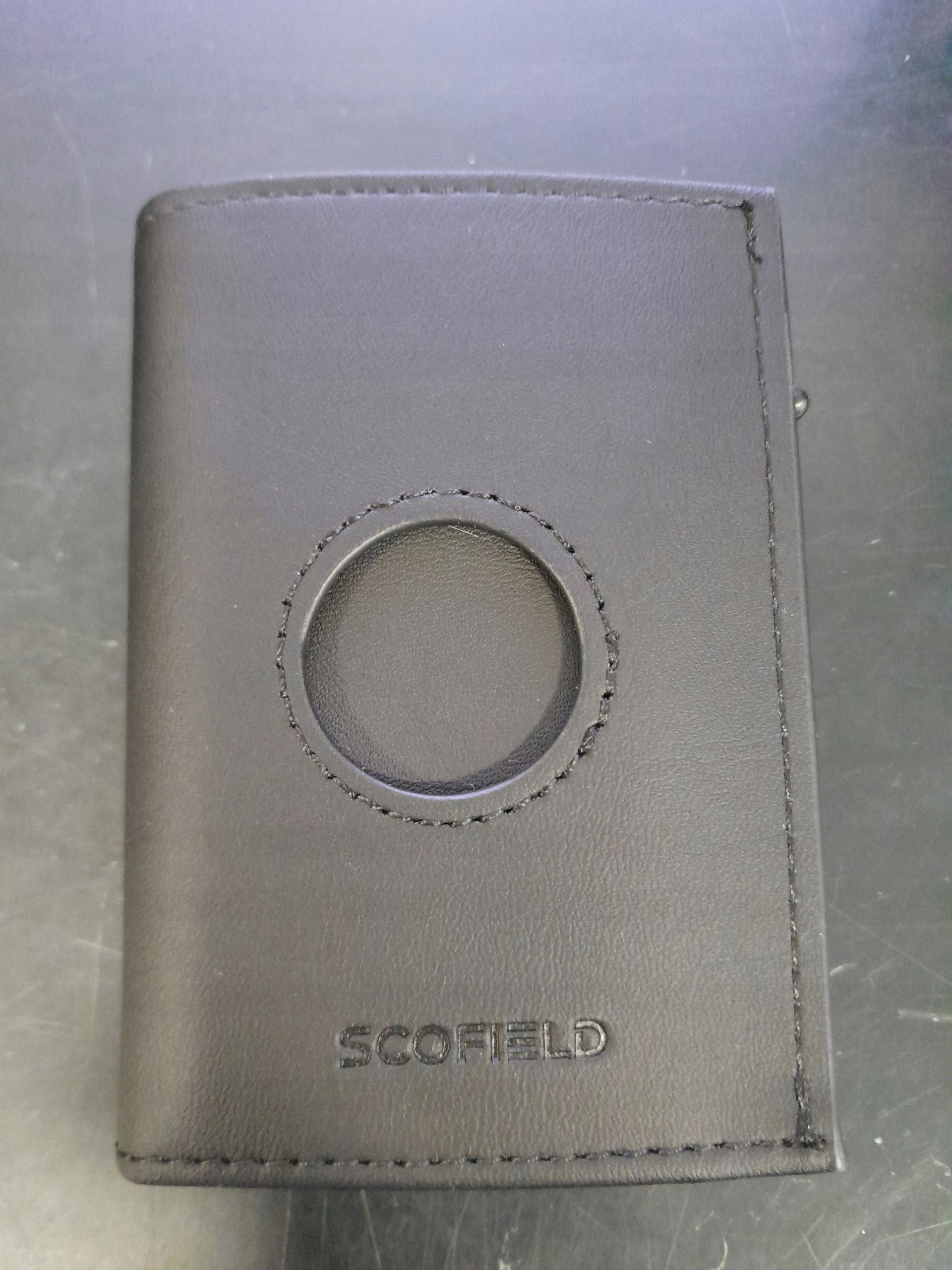 Scofield peněženka černá muž scofield duality magflip air