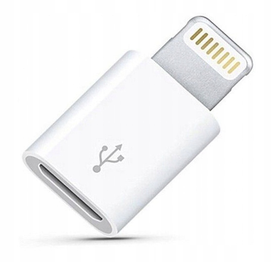 

Adapter micro Usb do Lightning Iphone przejściówka