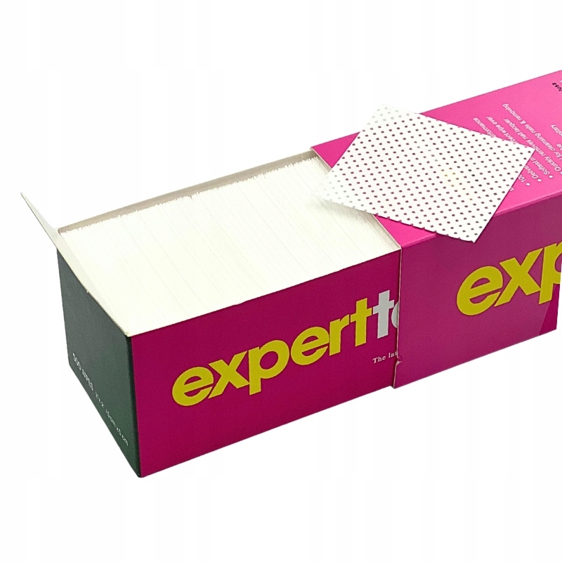 Waciki perforowane białe 325szt pudełko Marka inna marka