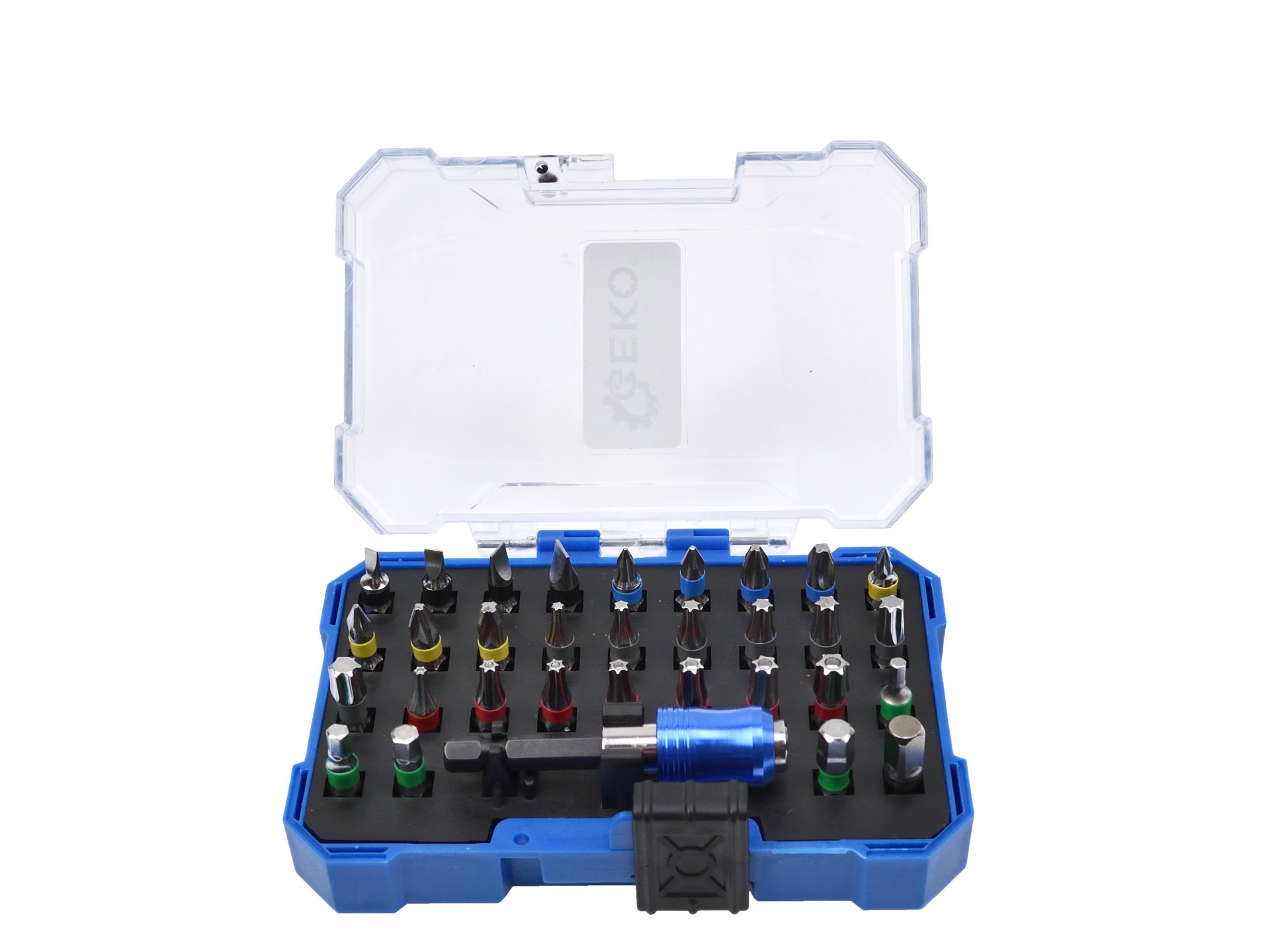 Zestaw bitów z uchwytem magnetycznym 32 el. GEKO