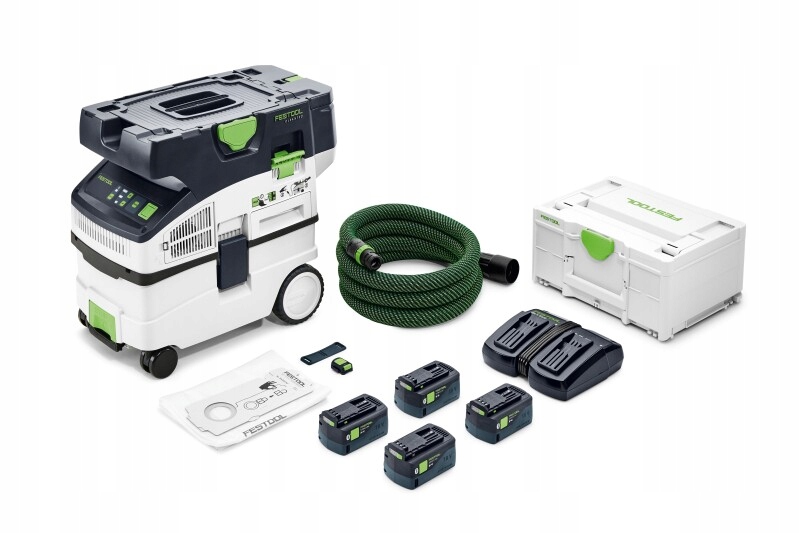 Odkurzacz mobilny akumulatorowy Ctlcmidi/i-plus Festool 18V 4x5,2Ah 577150