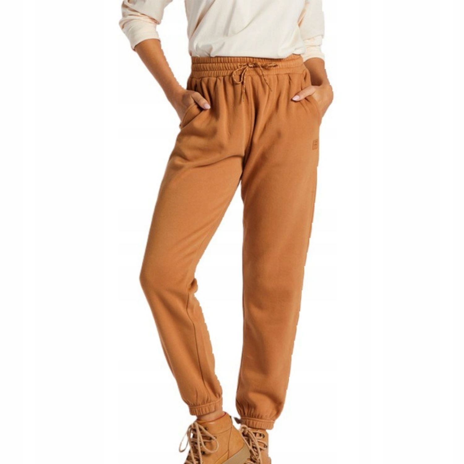 Dámské bavlněné tepláky Billabong hnědé, vel. Xs