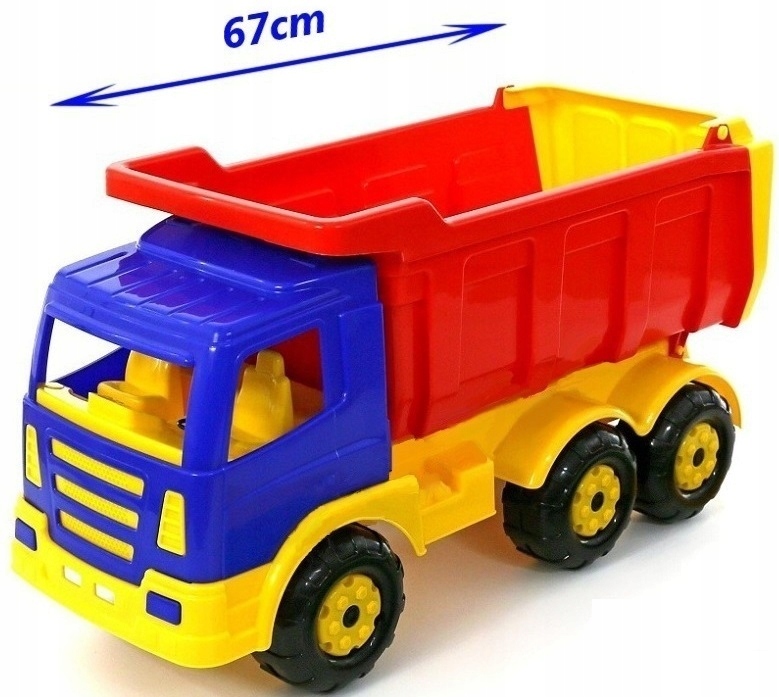 WADER DUŻA XXL CIĘŻARÓWKA TIR WYWROTKA GIGANT 6607 EAN (GTIN) 4810344016607