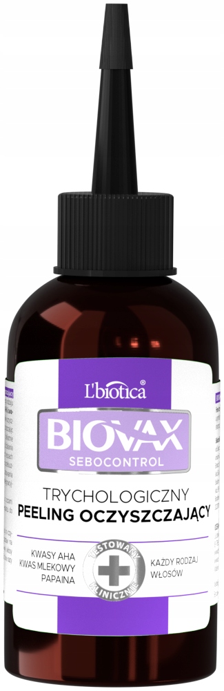 

Biovax Sebocontrol Trychologiczny peeling 100 ml