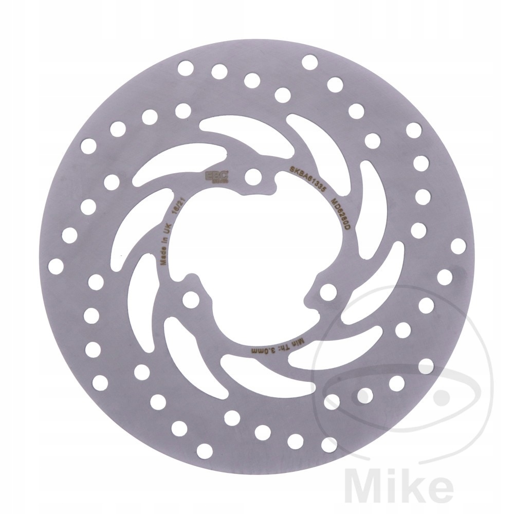 Zadný brzdový kotúč Ebc MD6280D