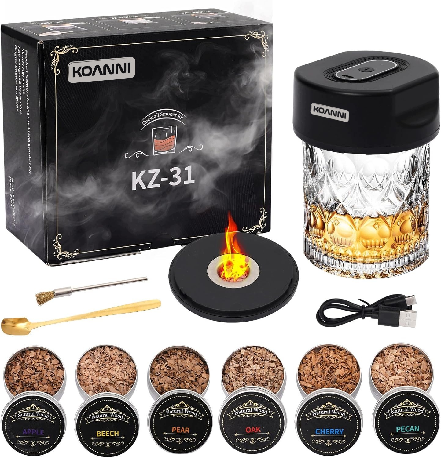 Sada Na Uzení Whisky Elektrický Smoker Dárek Pro Chlapa Koanni