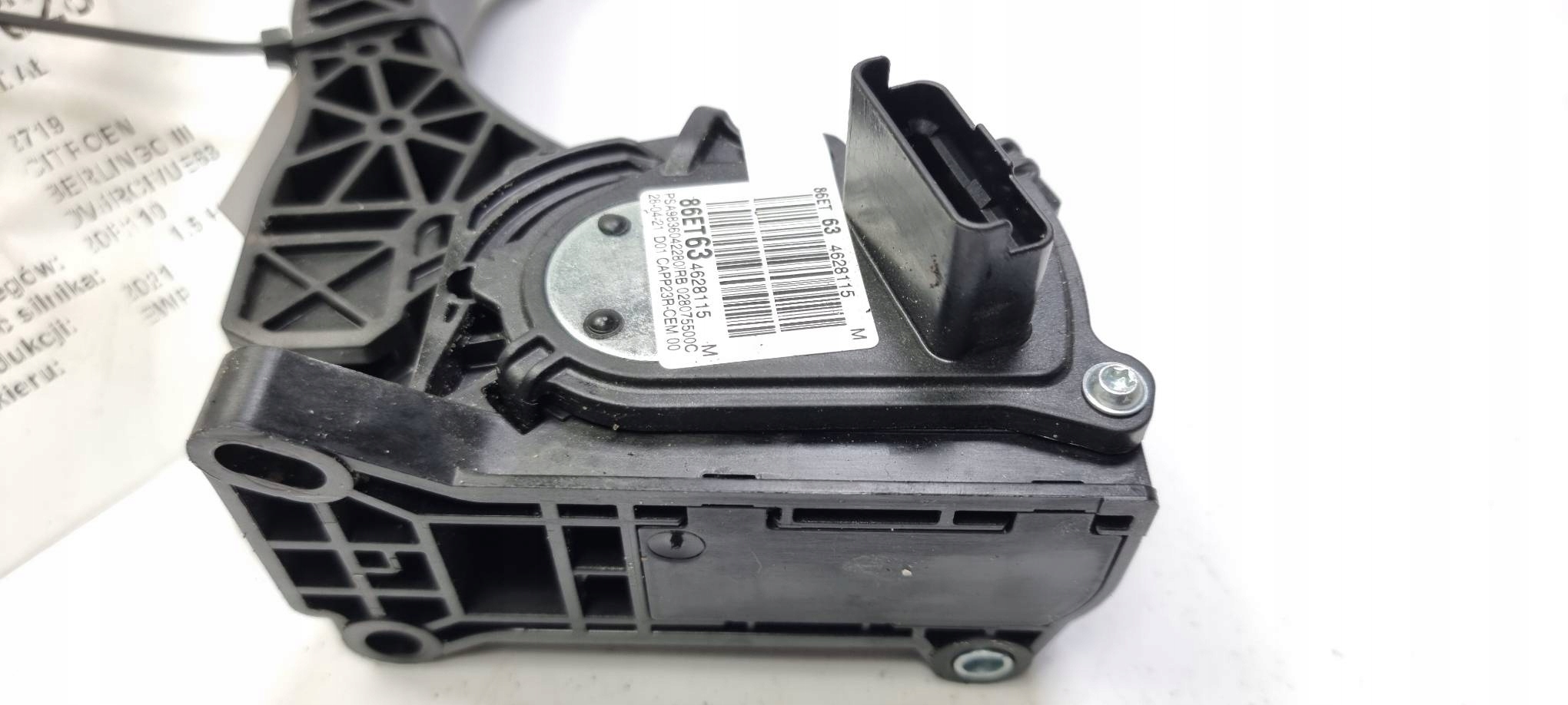 PEDAL 86ET63462811514 CITROEN BERLINGO III