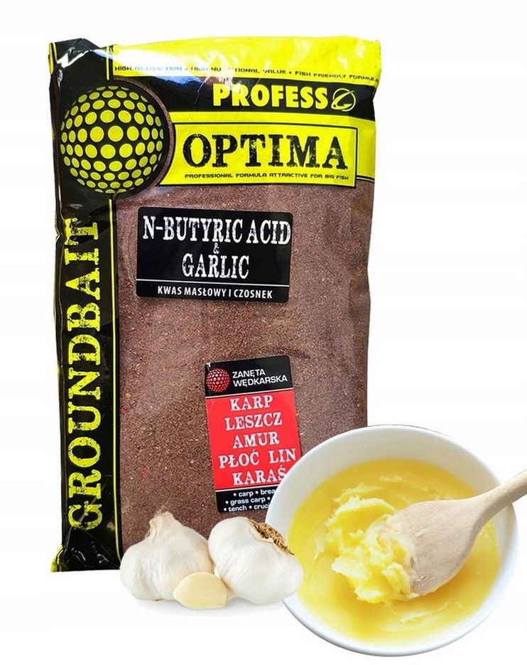 Profess Zanęta Optima 10kg Kwas Masłowy Czosnek