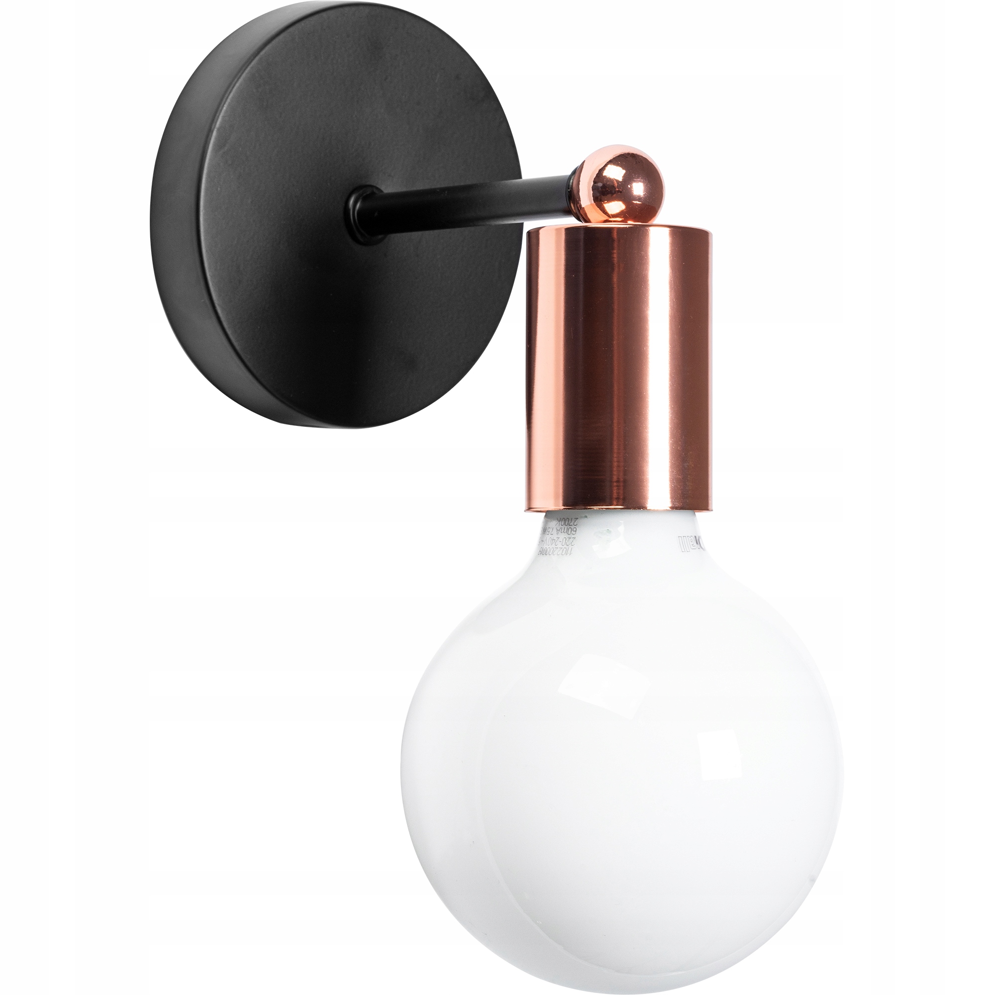 

Lampa Kinkiet Ścienny Metalowy Rose Gold Paradise