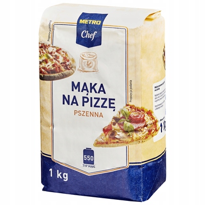 Levně Metro Chef Pšeničná mouka na pizzu typ 550 10 x 1 kg