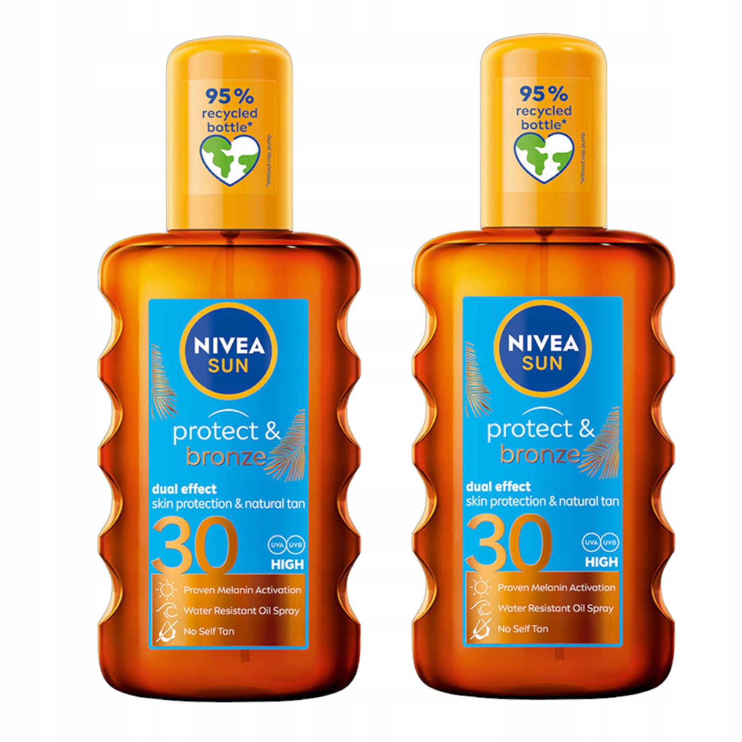 Nivea Sun Protect&bronze Opalovací balzám aktivující opálení Spf 30 x2