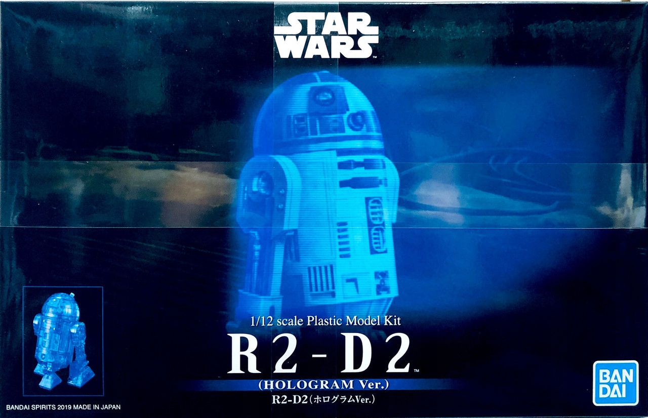 R2-D2 Hologram 1/12 Bandai Star wars