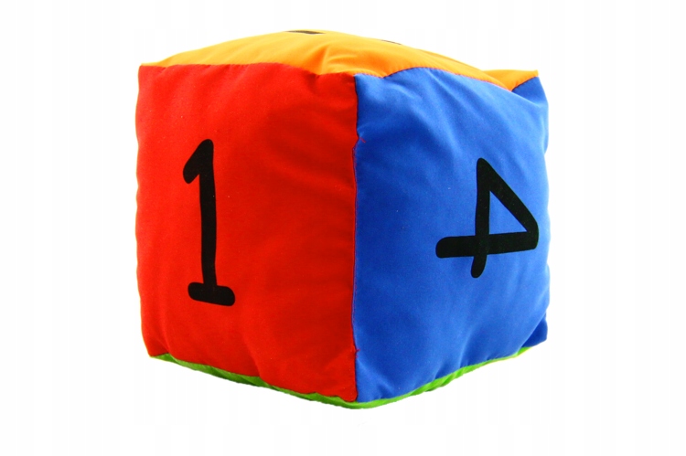 Kostka edukacyjna Cyfry 20 cm