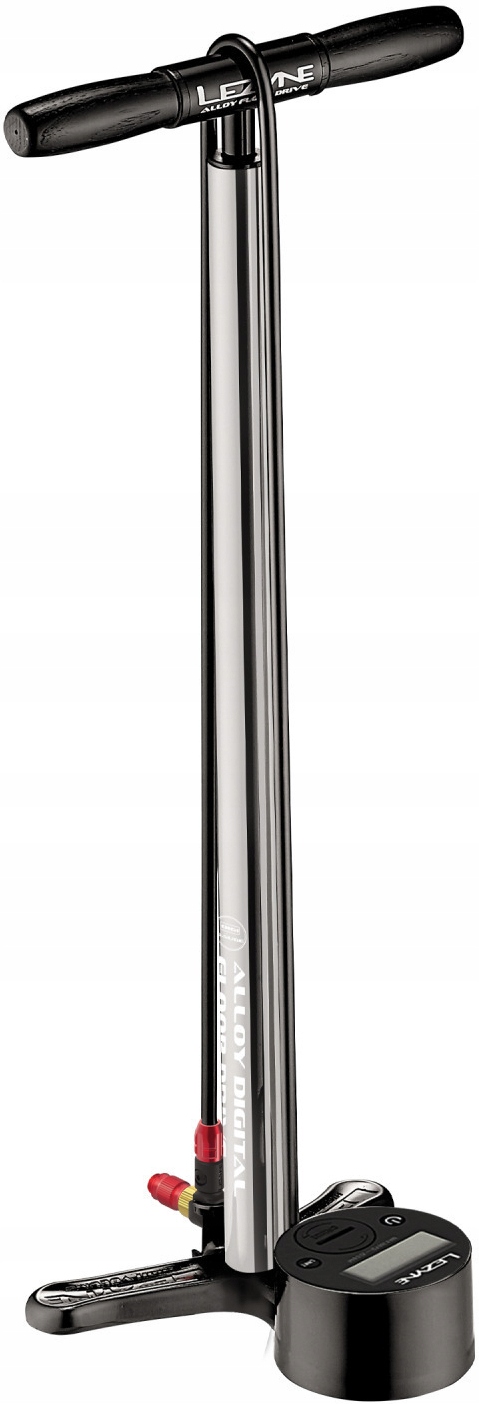 Podlahová pumpa Digital Drive Aluminium stříbrná