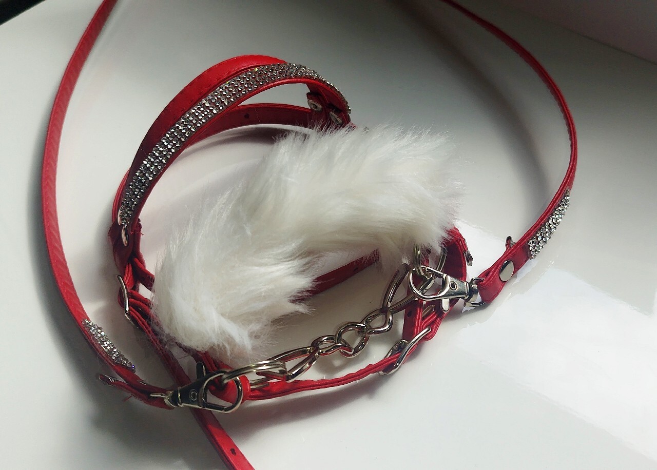 Ogłowie dla hobby horse A4 czerwone Kod producenta HobbyHorse