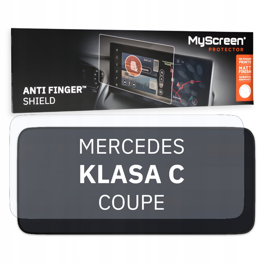 Matná fólie pro Mercedes Klasa C Coupe 2018 2021 MyScreen