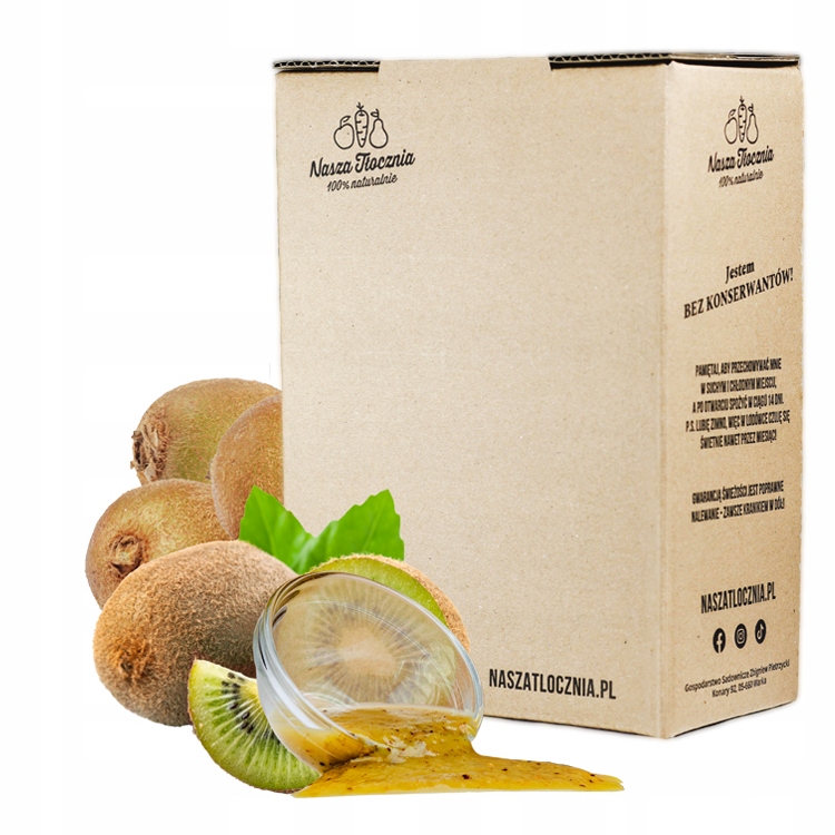Levně Protlak z Kiwi Premium 100% zmrzlinové nápoje Pyré s peckou, ne šťáva, 3 kg