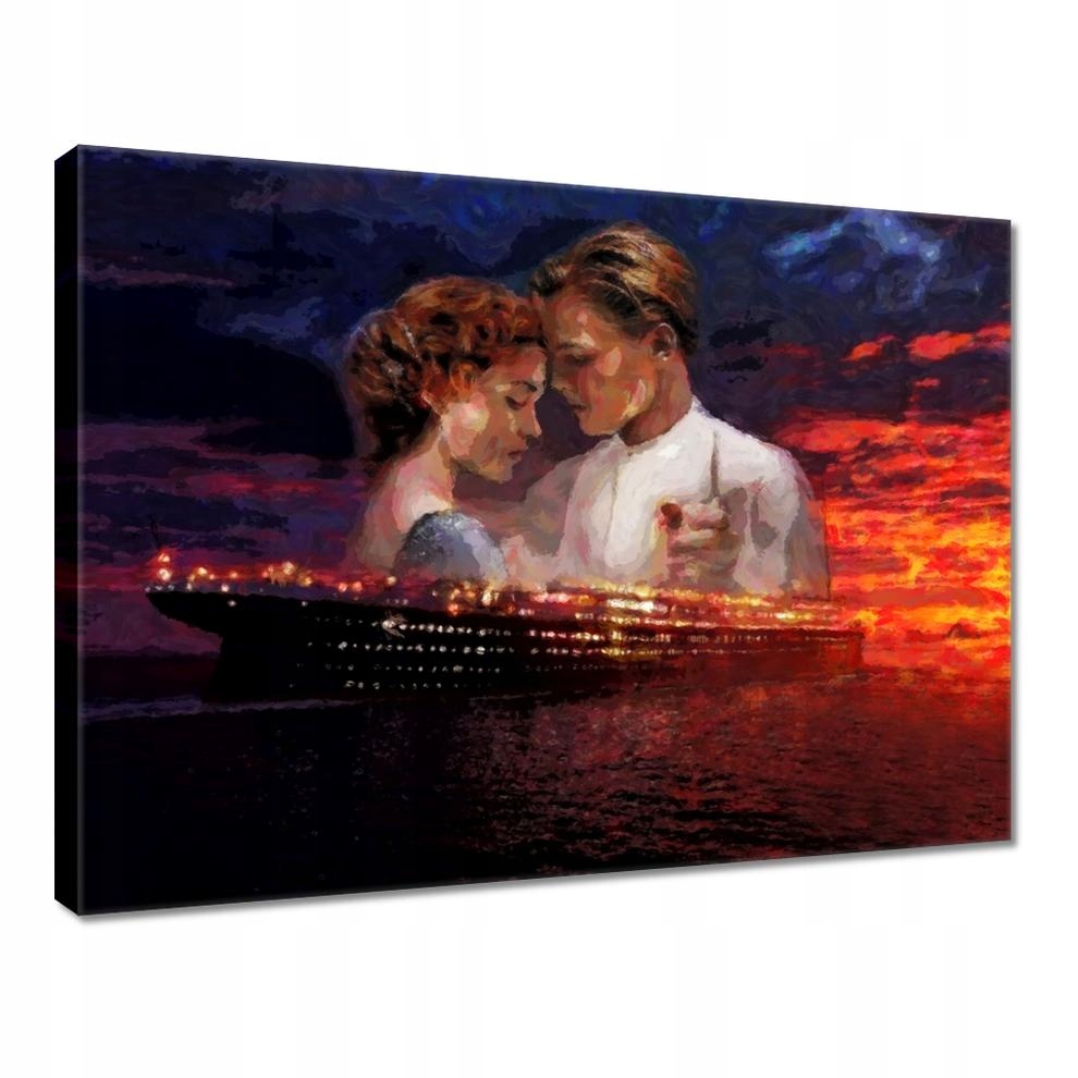 

Obrazy 40x30 Titanic Zachód Słońca