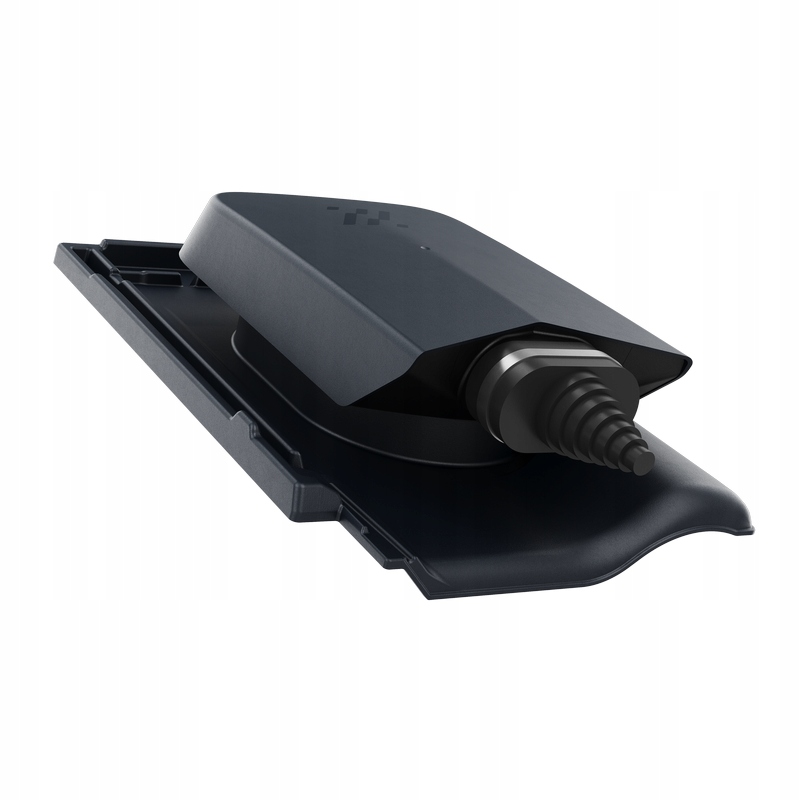 Solární střešní průchod solárních kabelů Braas Rubín 9V Antracit