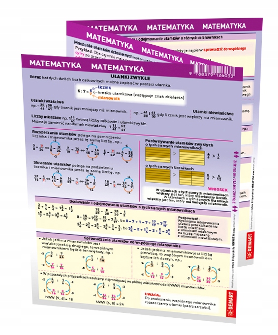 

Maxi ściąga Matematyka Demart