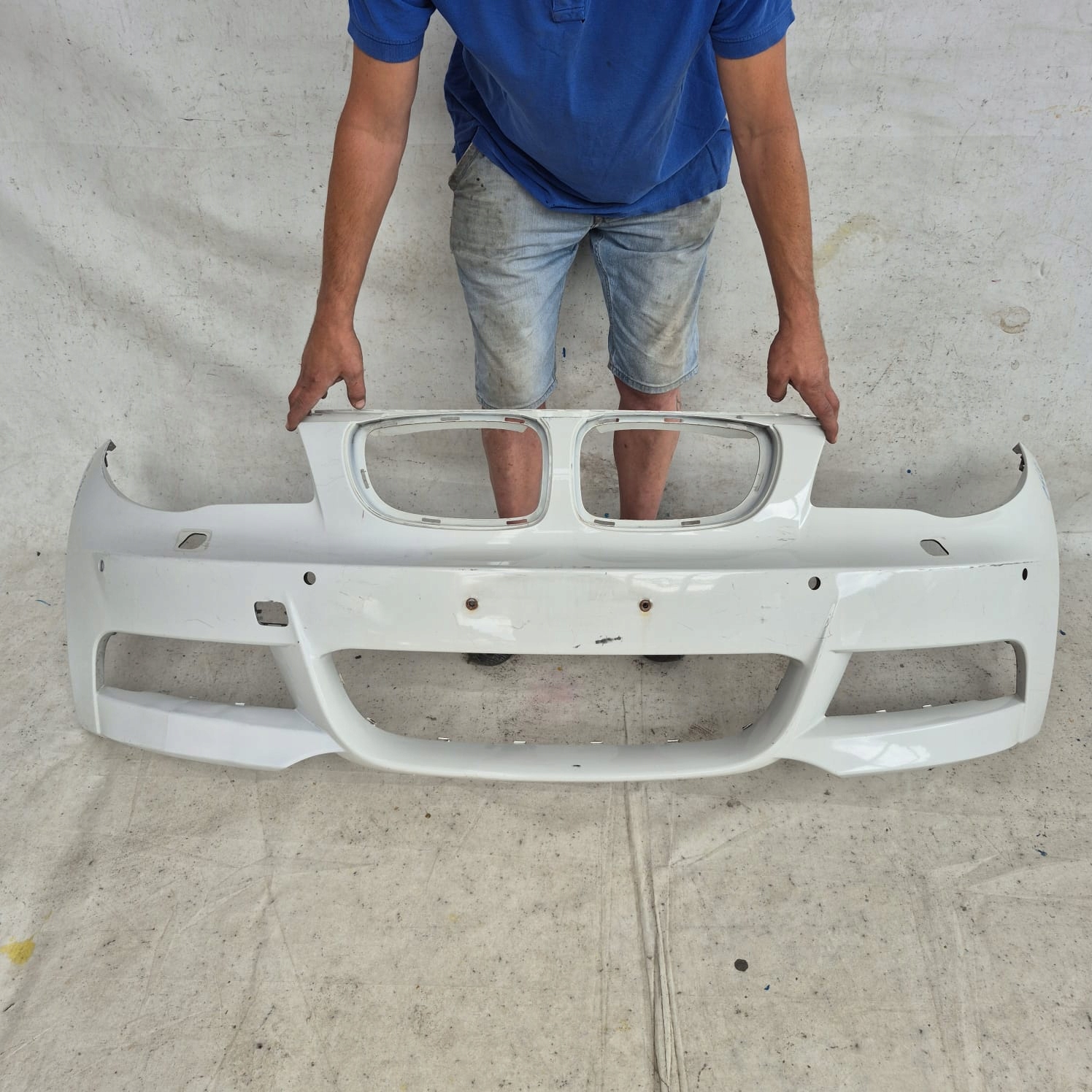 BMW 1 E82 E88 m-packet bumper front front SPR PDC 8045429