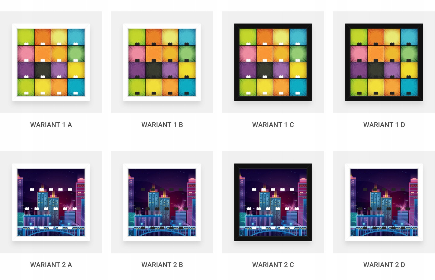 RAMKA DO LEGO MINIFIGURES 71026 DC HEROES 27CM Numer produktu 0