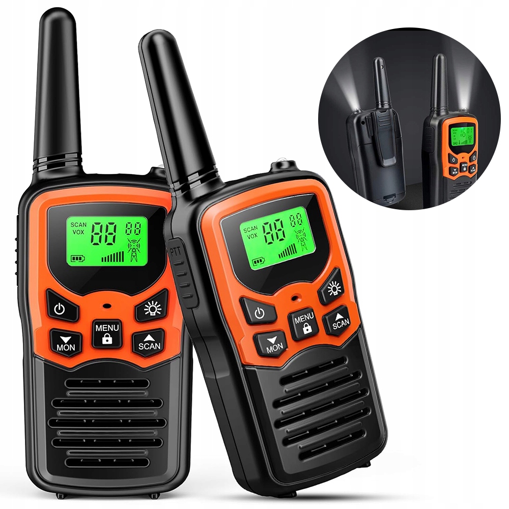 Eu Walkie Talkie Krótkofalówka Łoki Toki Latarka Usb