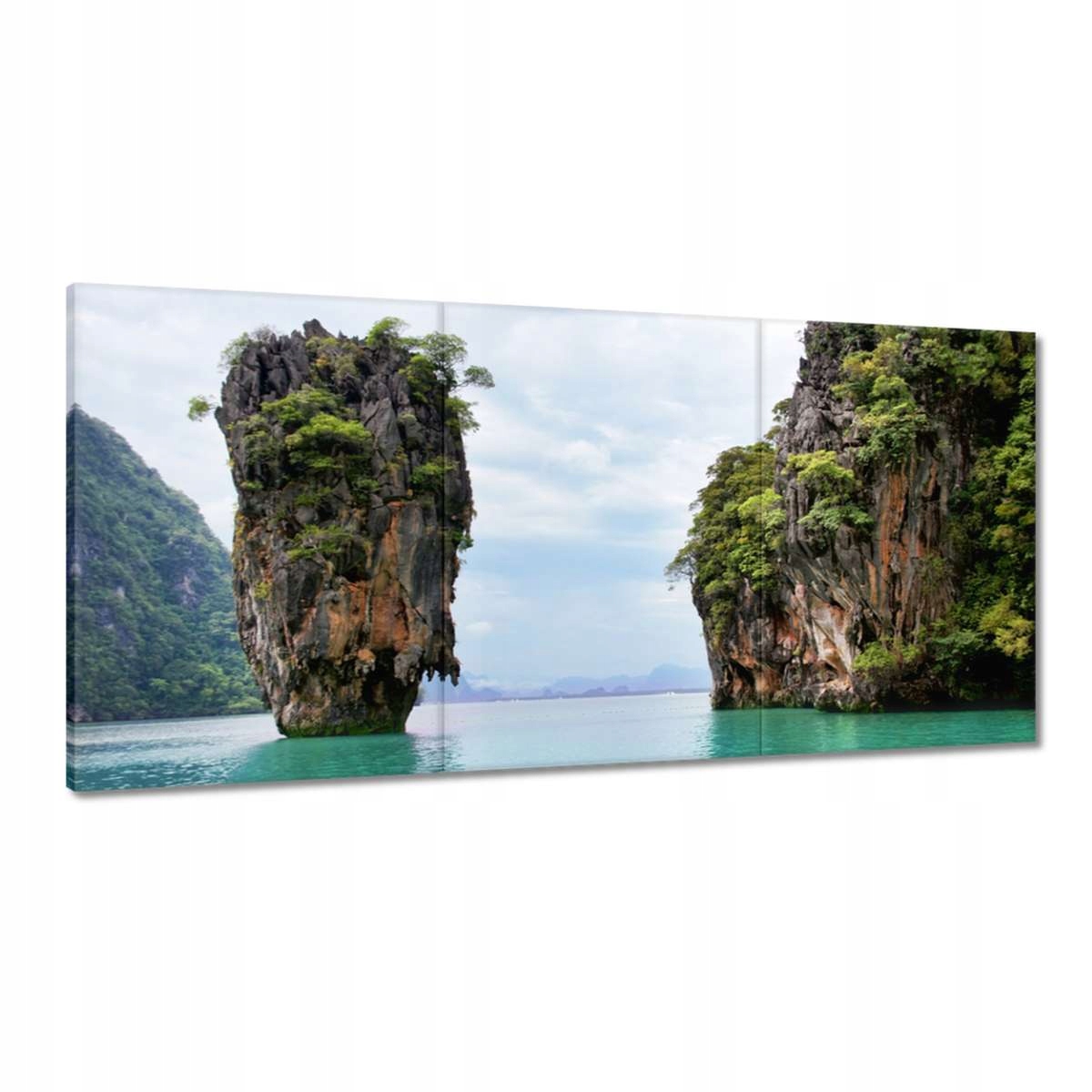 Obrazy 180x90 Osamelá skala v trópoch