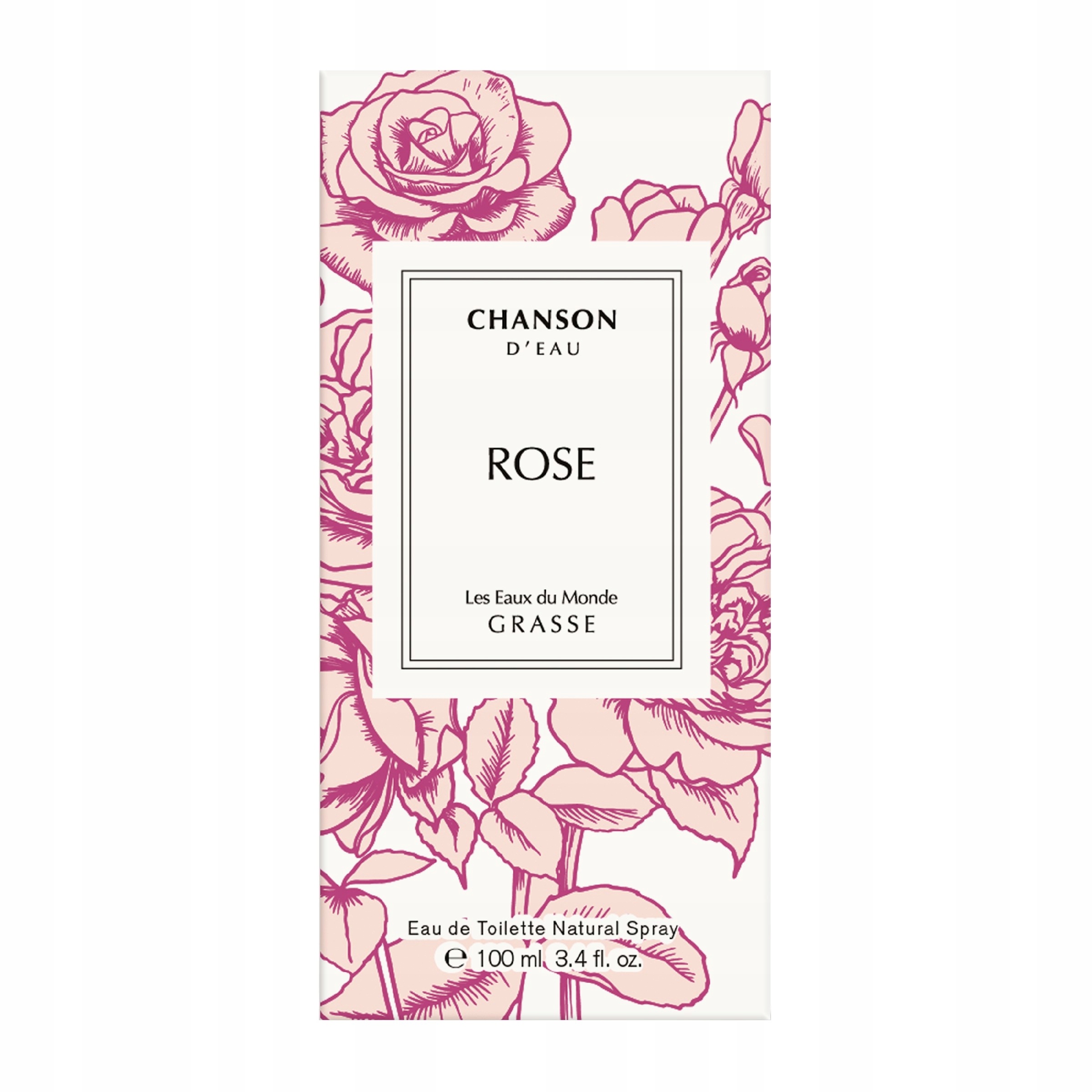 Chanson Rose From Grasse Toaletní voda Edt 100 ml