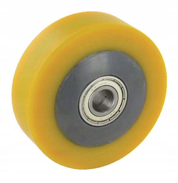 Kolečko kovové gumové s pouzdrem 100 mm WH849100