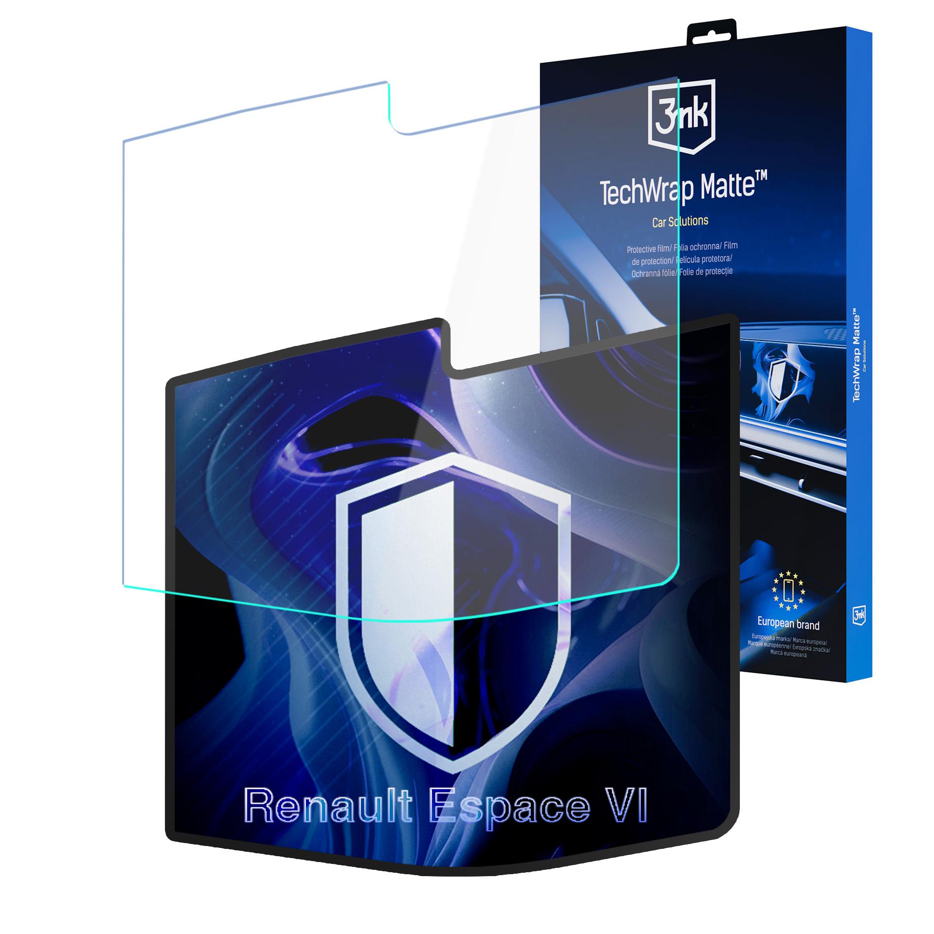 Folia ochronna na ekran do Renault Espace VI 2023- 3mk TechWrap