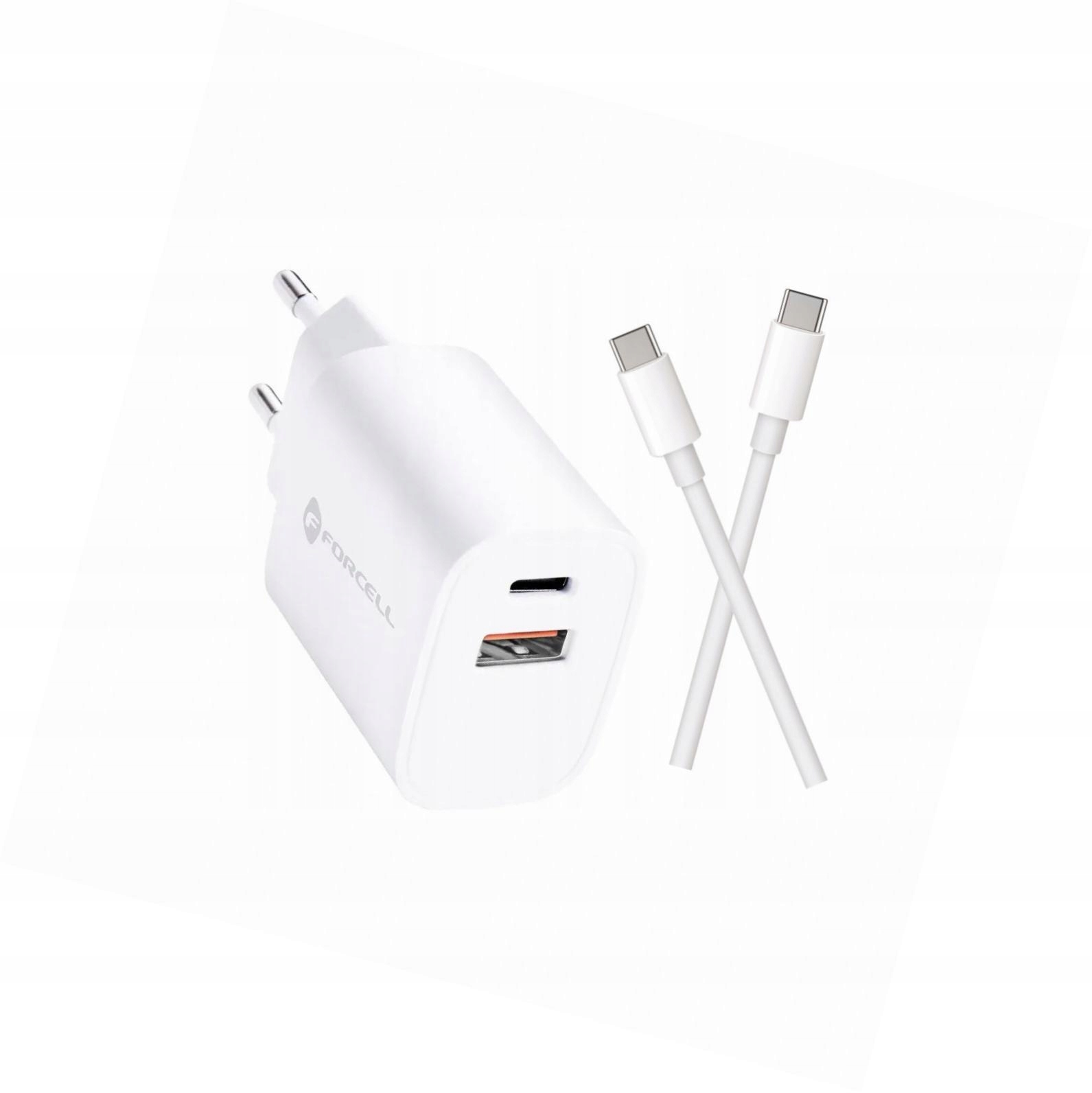 Szybka ładowarka 30W 2 wejścia z kablem Usb-c do Huawei P40 Pro