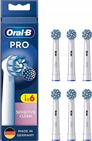 Końcówka do szczoteczki Oral-B Pro Sensitive Clean 6 sztuk