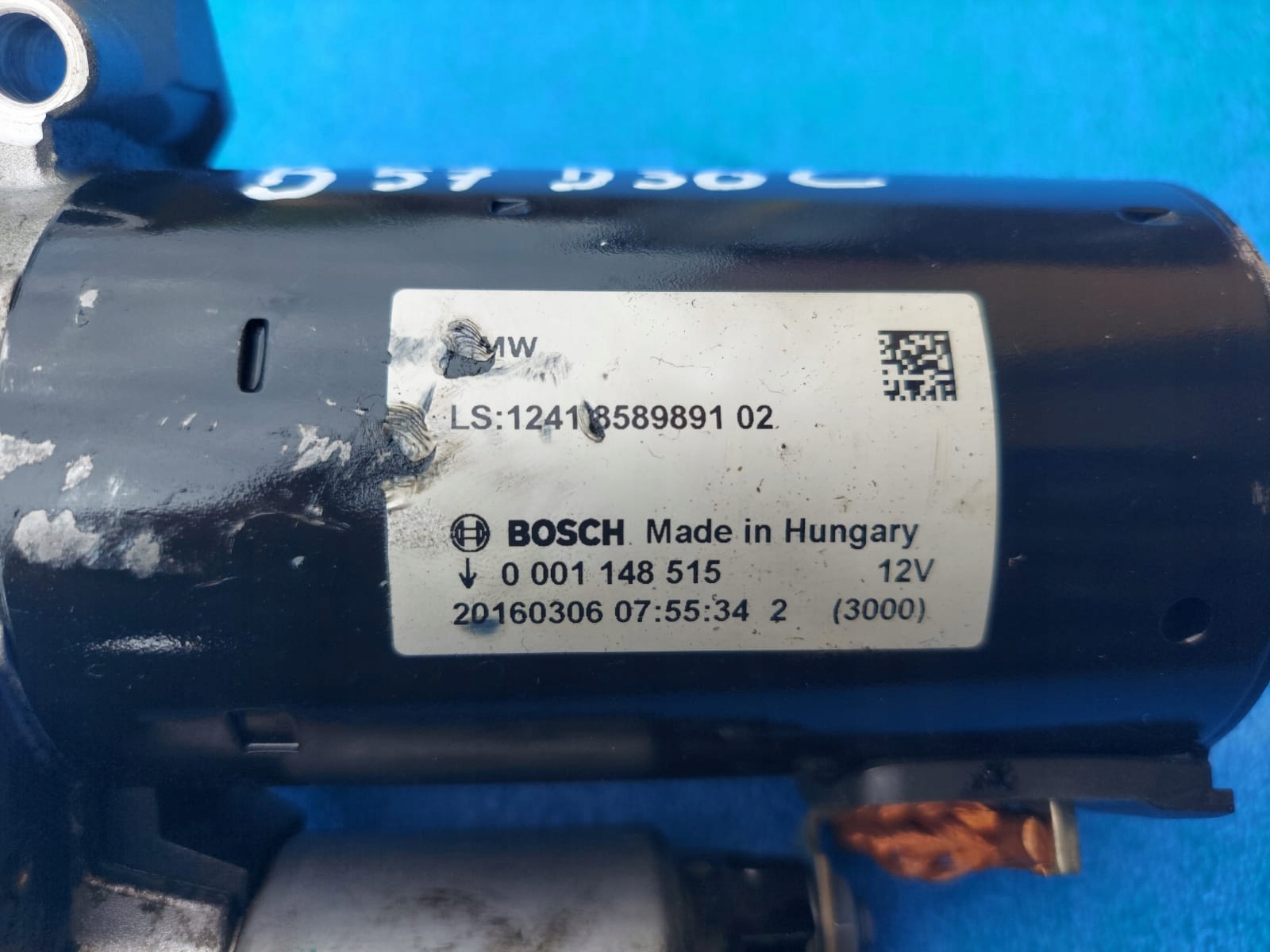 starter BMW 5 G30 G11 3.0D BOSCH 0001148515