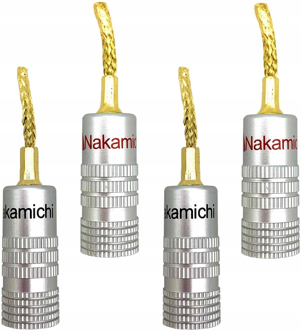 

Wtyk Szpilkowy Pleciony Kabel Ofc Nakamichi 4szt