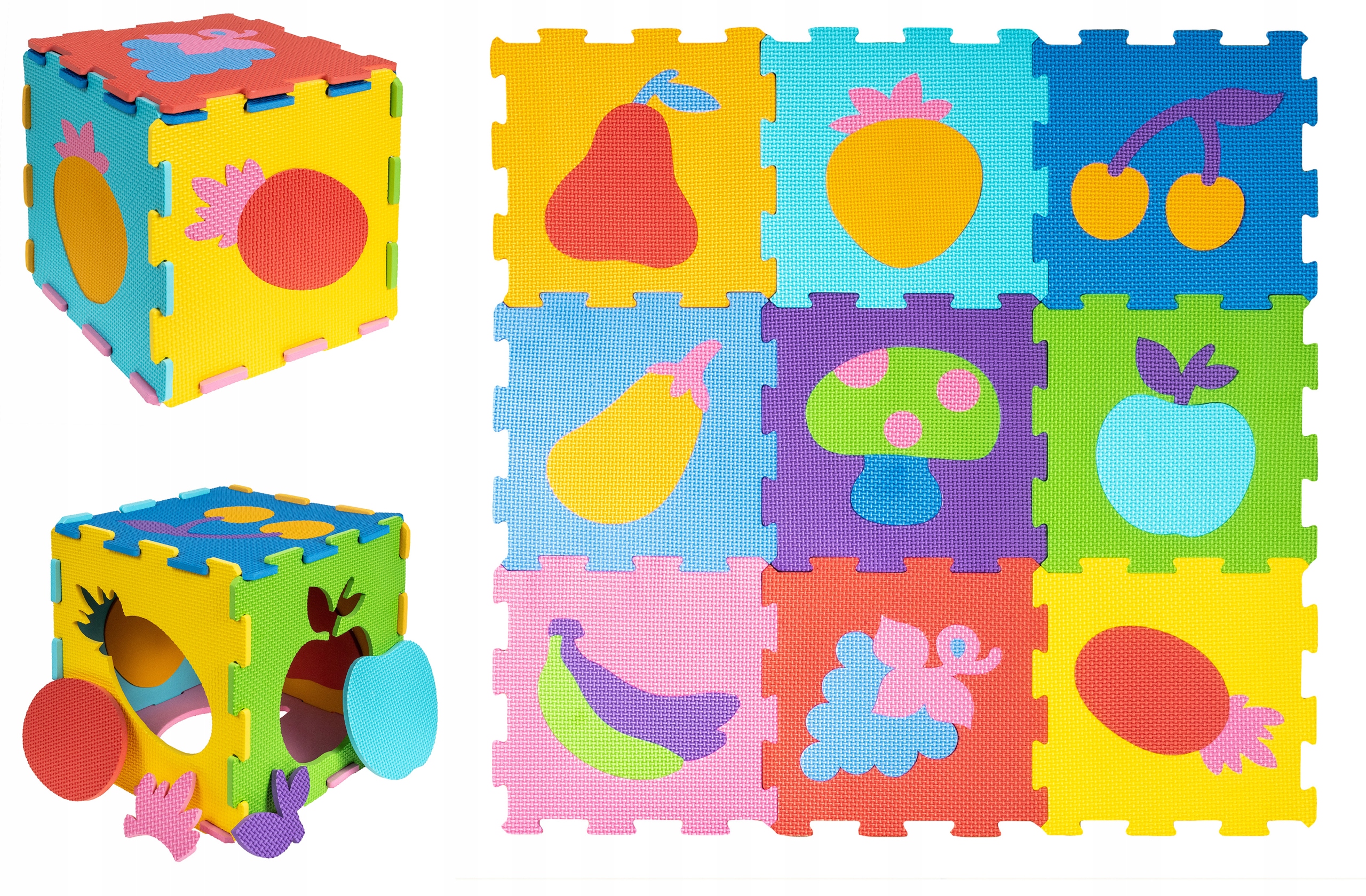 

Smily Play Puzzle mata piankowa edukacyjna duża
