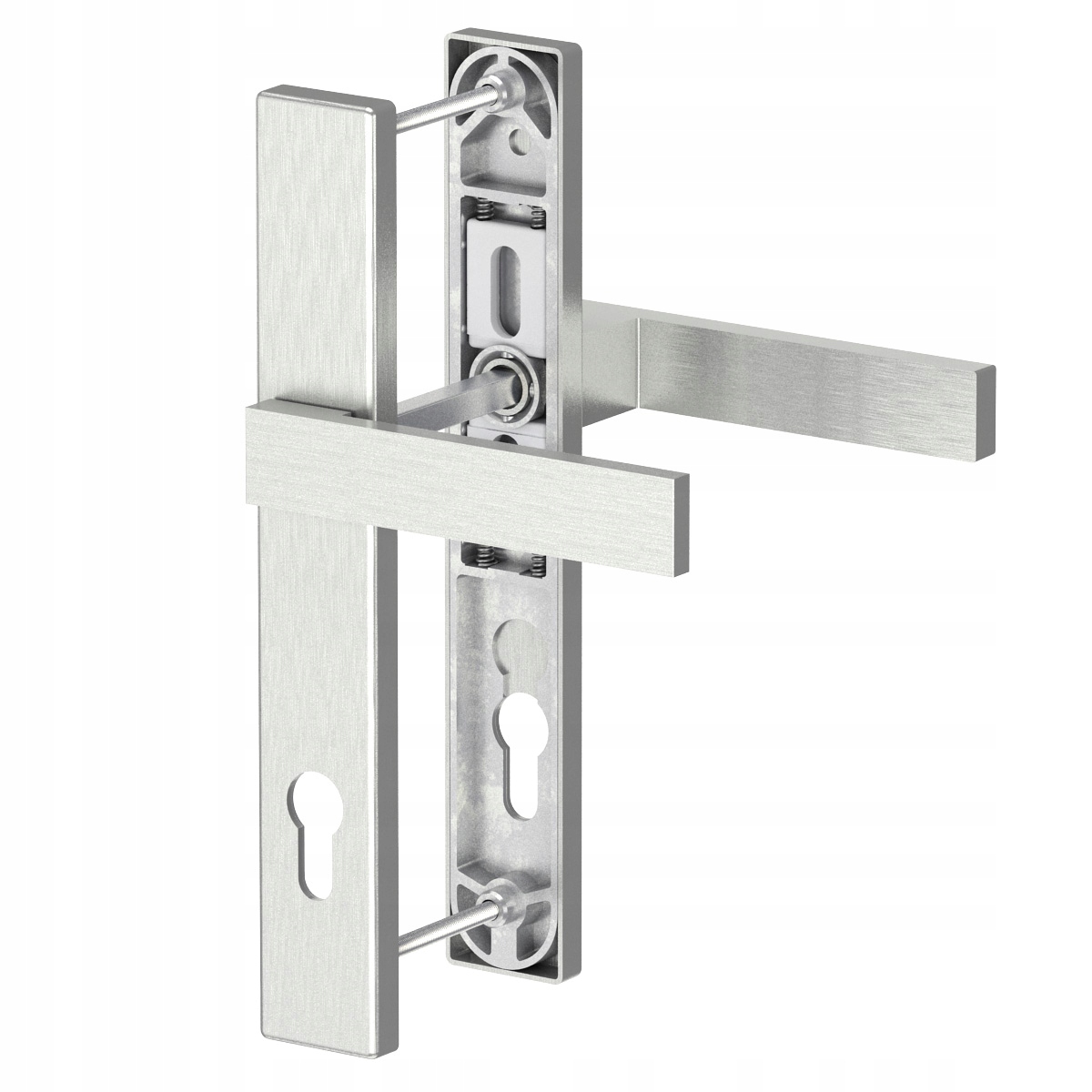 Dveřní klika pod roletu Dublin 37 F1 stříbrná