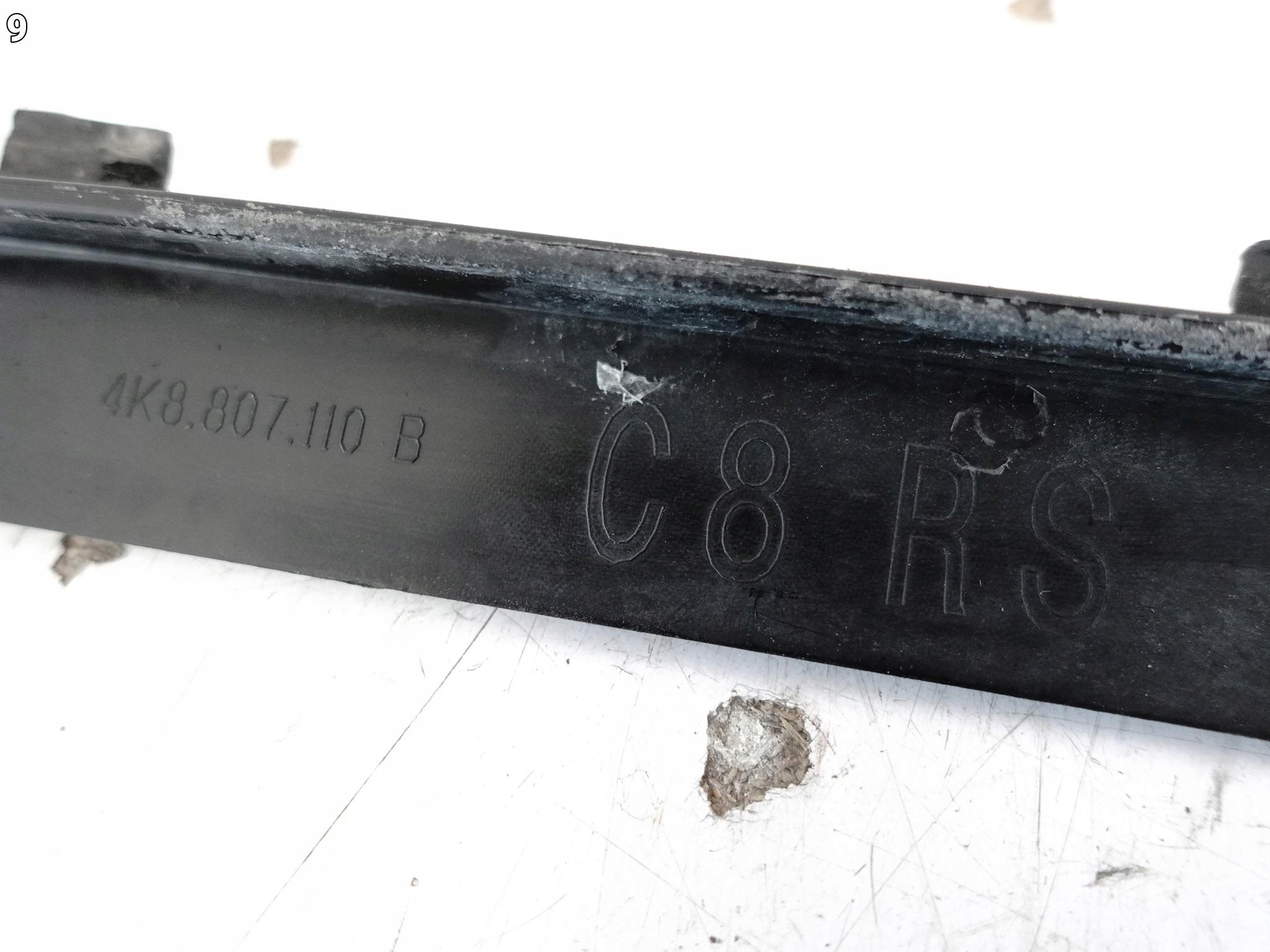 AUDI RS7 4K8 RS6 4K0 C8 20- SPOILER moulding accessories tyres W bumper front