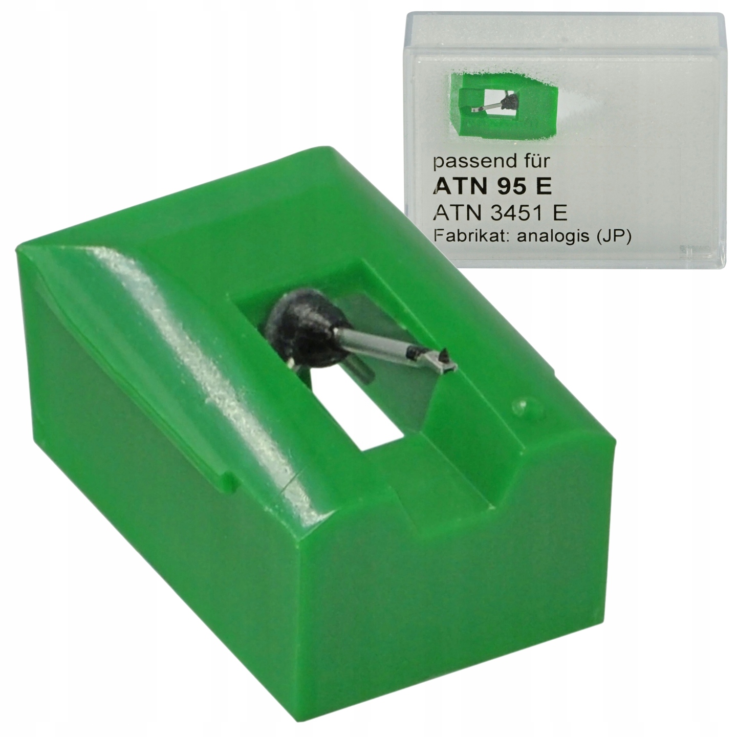 Analogis Jp Igła Gramofonowa Do Atn 95 E ATN95E Diament Szlif Eliptyczny