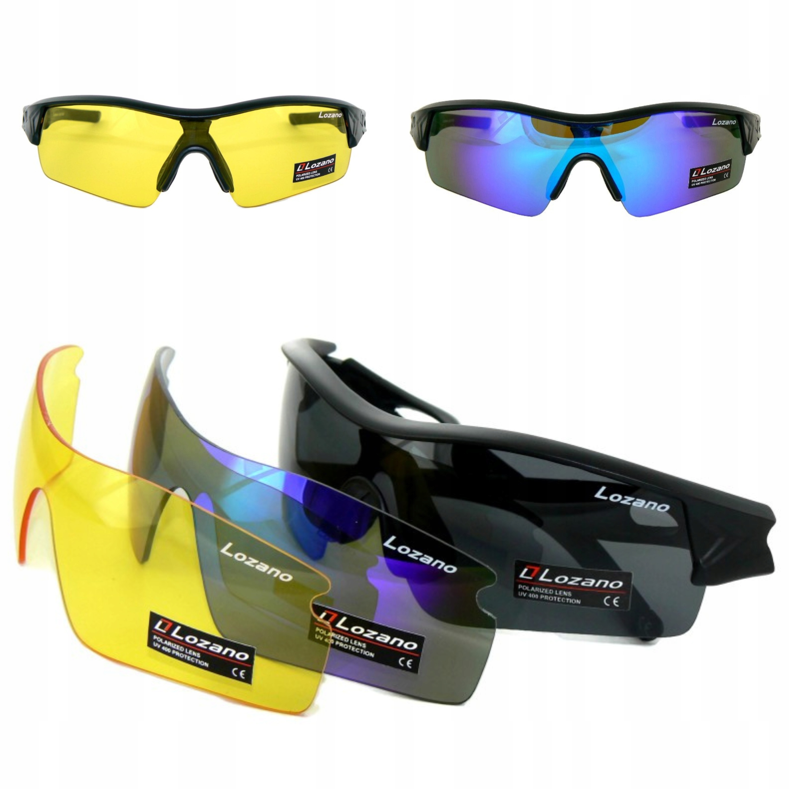 Polarizační Brýle S Vyměnitelnými Čočkami Pro Sportovce A Řidiče