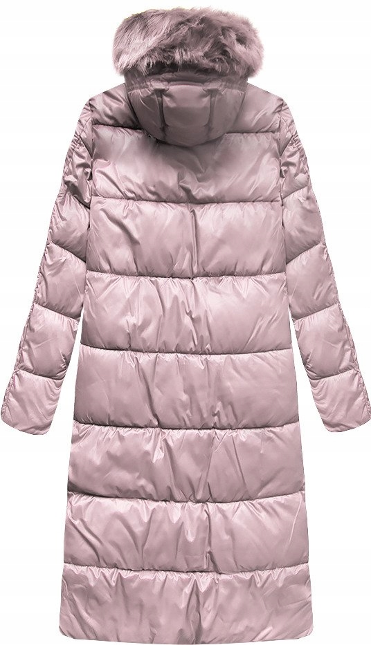 

Kurtka Płaszcz Długa Zimowa Parka Kaptur Futro S