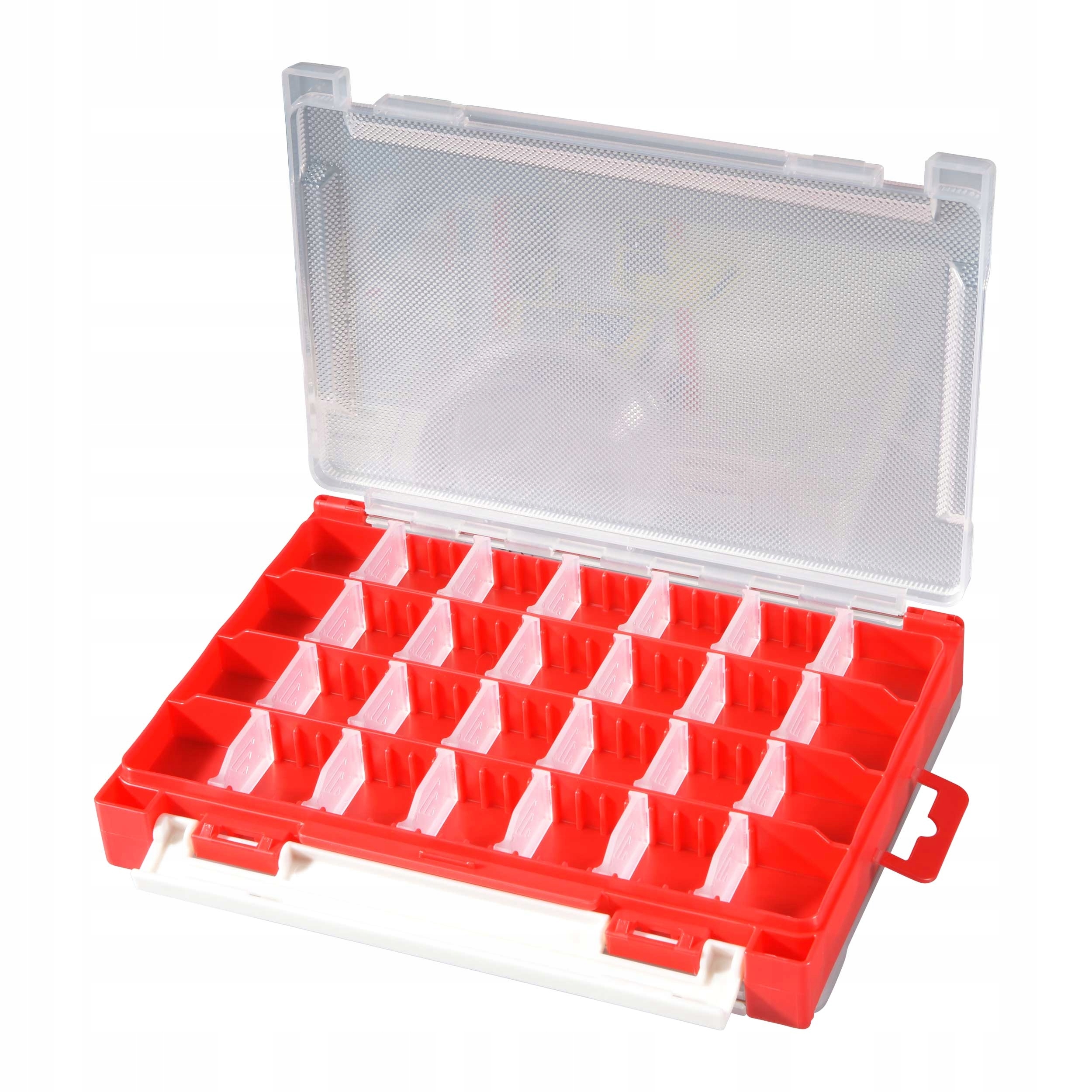 Pudełko Versus na przynęty dwustronne model R.Case czerwony 20,5x14,5x4cm