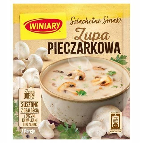 22 Sztuki Winiary Zupa Pieczarkowa 44G