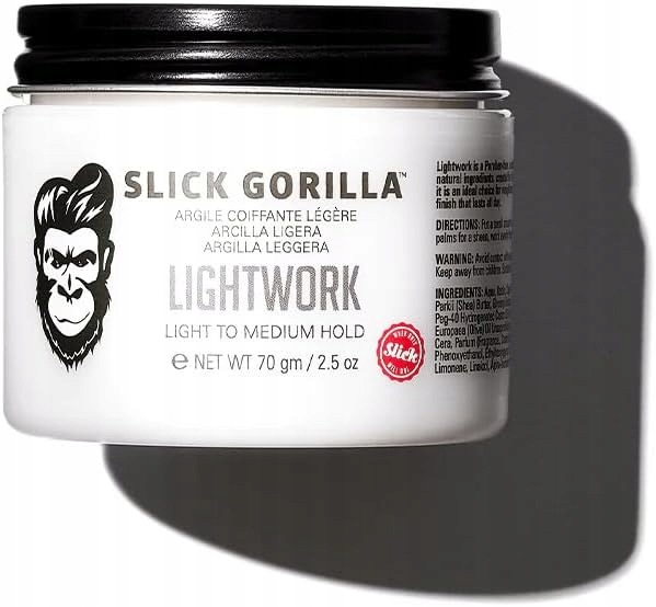 Slick Gorilla Lightwork Matná hlína Objem Pružné