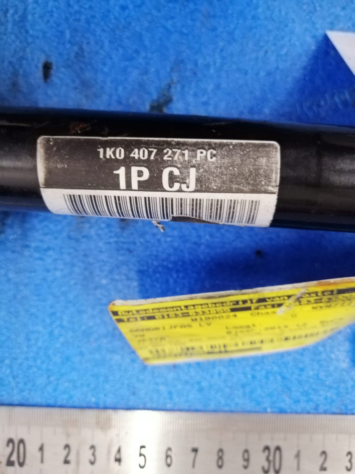 semi-axis VW JETTA 2013 R left 1.4 petrol 1K0407271PC