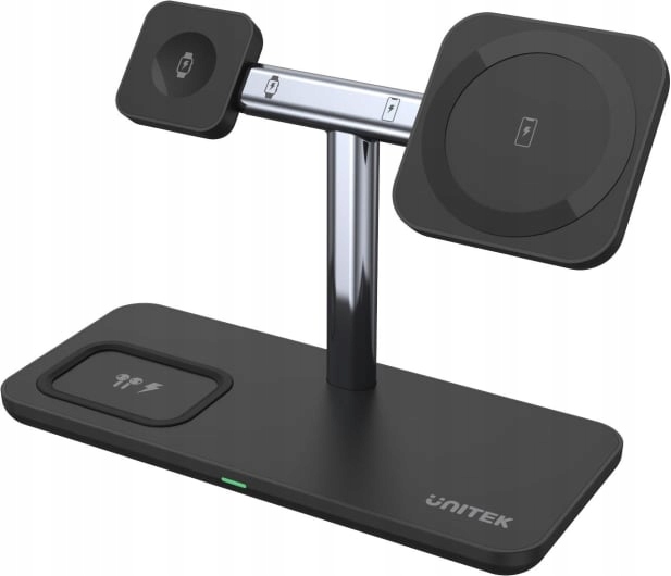 OUTLET Unitek Ładowarka indukcyjna 3w1 dla iPhone Marka Unitek