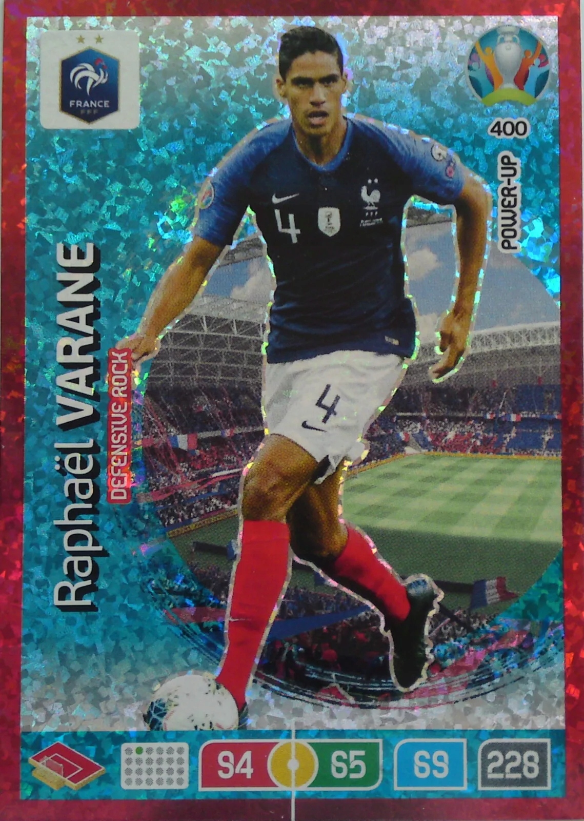 Uefa Euro 2020 Defensive Rock Raphaël Varane 400