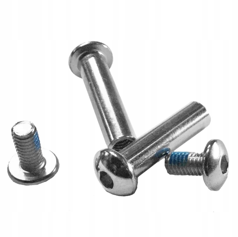 Powerslide Śruba do hamulca Powerslide Steel Double Axle Hex 38mm/8mm (1 szt.)